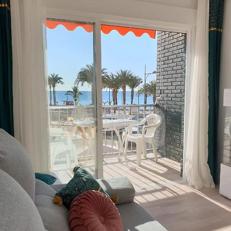 Vistas Al Mar Desde La Playa De El Rihuete En Puerto De Mazarronアパートメント エクステリア 写真