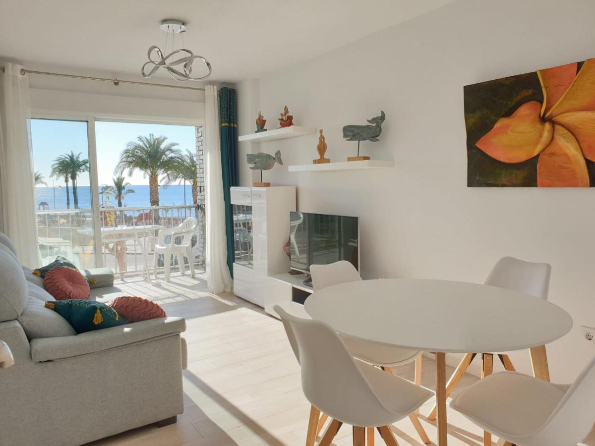 Vistas Al Mar Desde La Playa De El Rihuete En Puerto De Mazarronアパートメント エクステリア 写真